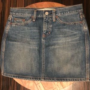 Gap jean skirt Sz 2